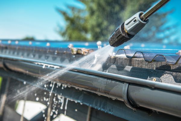 Gutter Pressure Washing in Sheboygan