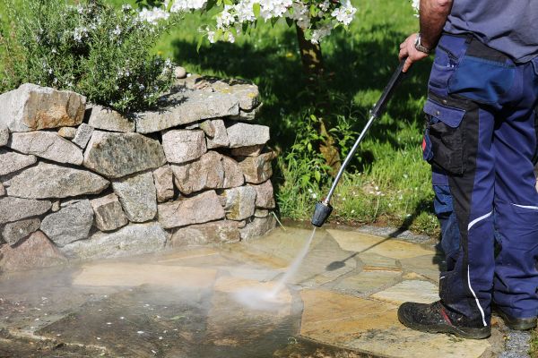 Stone Pressure Washing in Sheboygan