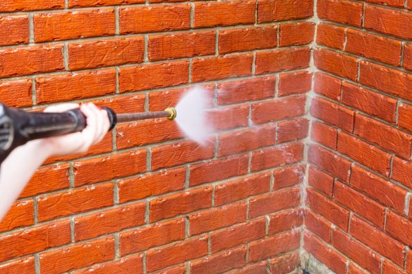 Brick Pressure Cleaning in Sheboygan
