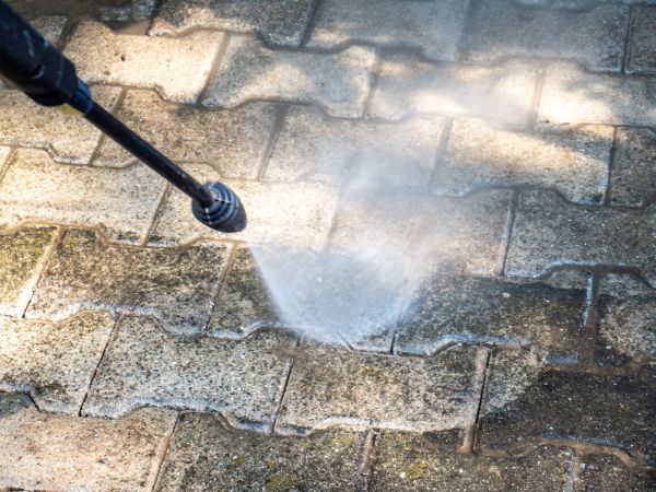 Paver Pressure Washing in Sheboygan