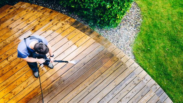 Deck Pressure Cleaning in Sheboygan