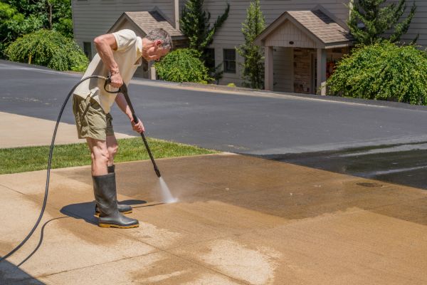 Concrete Pressure Cleaning in Sheboygan